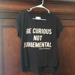 📚 H&M Graphic T-Shirt Quote Hipster